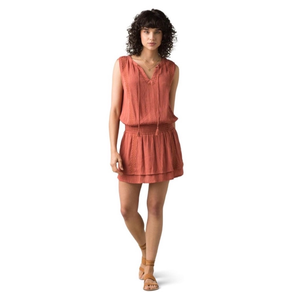 Prana Rust Sleeveless Dress